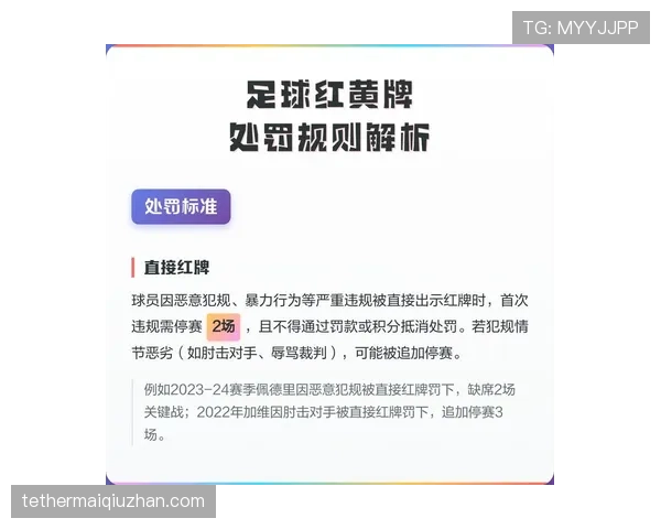 黄牌规则详解:警告情形与累计停赛判定 黄牌规则详解:警告情形与累计停赛判定